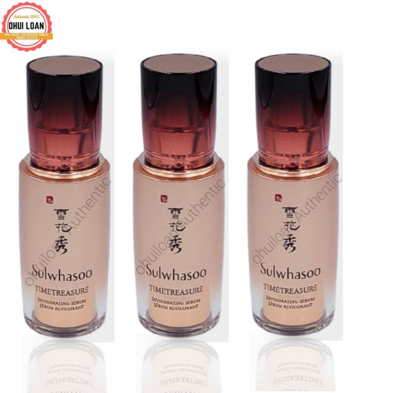 [ mới ] Tinh chất chống lão hoá trẻ hóa làn da thông đỏ Sulwhasoo Timetreasure Invirovating Serum 4ml