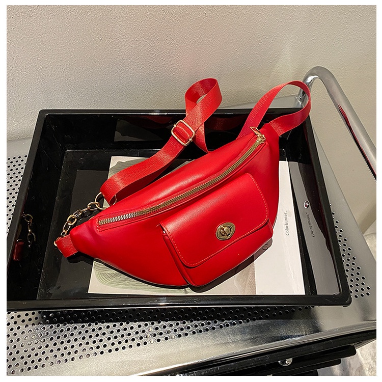 Túi Đeo Chéo Ngực Thể Thao Màu Tương Phản Cá Tính Thời Trang 2022 Cho Nữ