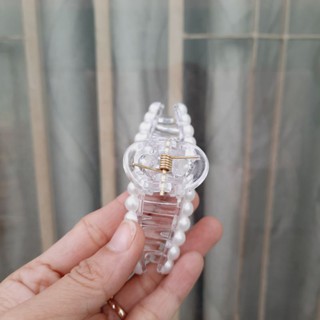 Kẹp tóc kiểu giọt nước đính Hạt (8 cm)