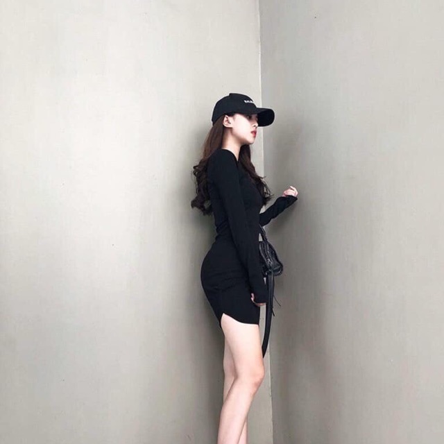 Váy body xỏ ngón