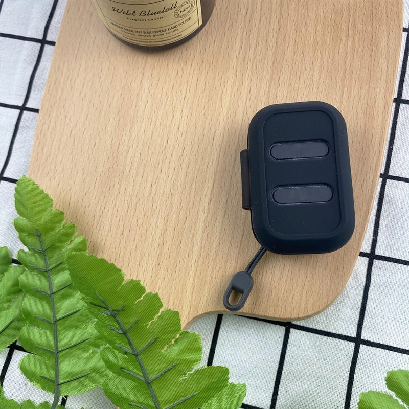 Bộ Ốp Bảo Vệ Tai Nghe Không Dây Bằng Silicone Hình Đầu Lâu Kẹo Dime