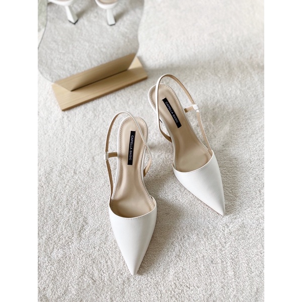 Giày slingback mũi nhọn (ẢNH THẬT SHOP CHỤP TRÊN NỀN)