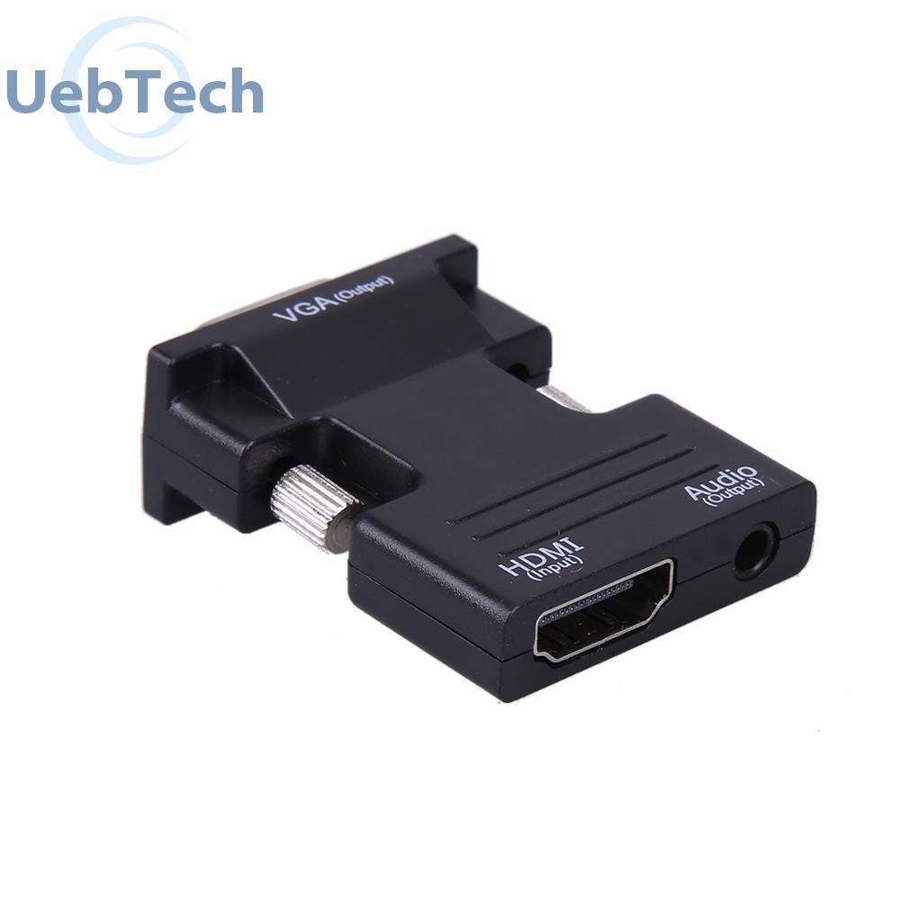 Bộ chuyển đổi 1080p sang VGA Đầu ra âm thanh 3,5 mm
