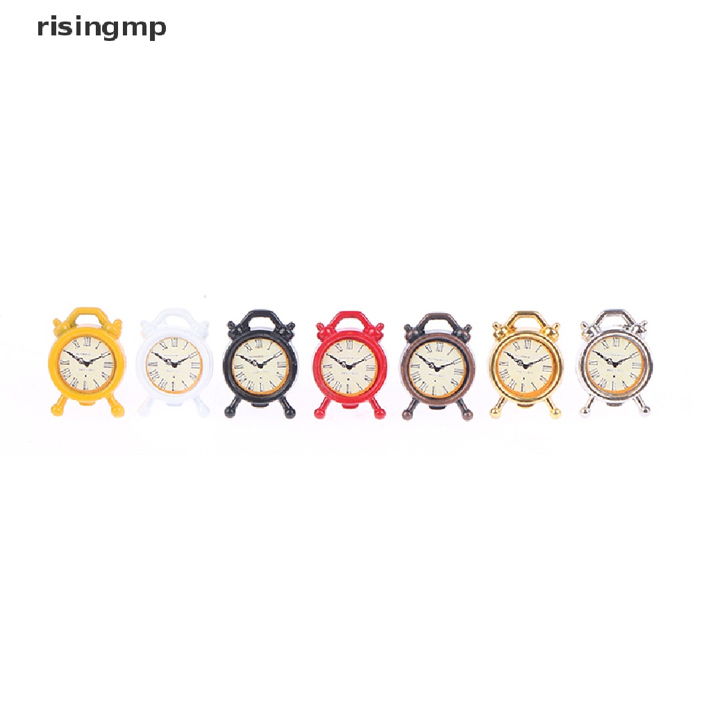 1 Đồng Hồ Báo Thức Tỉ Lệ 1: 12 Trang Trí Nhà Búp Bê ♨Hot