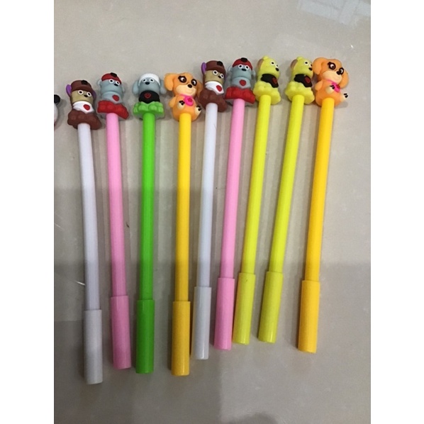 Bút bi nước hình thú cute - bút bi văn phòng viết êm