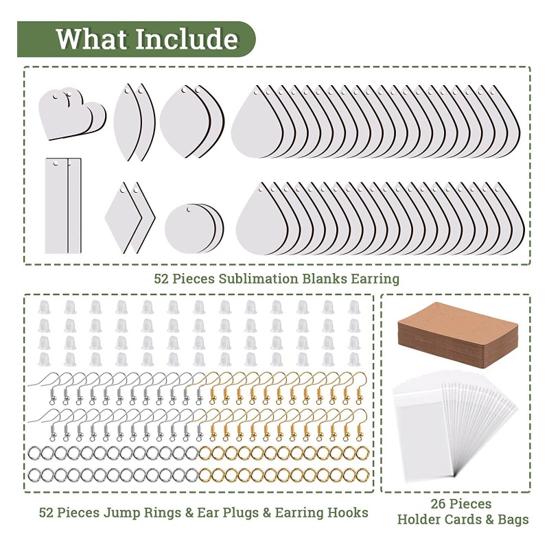 Sa Set 260 Phụ Kiện Làm Trang Sức Giáng Sinh