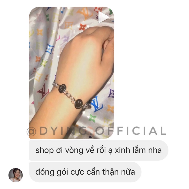 Vòng Tay SMILE - Thép Titan KHÔNG RỈ