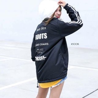 Áo Khoác Dù 2 Lớp Phối Nón Hàn Quốc