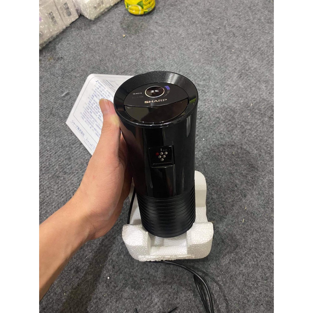 Máy Lọc Không Khí Cho Xe Hơi Sharp IG-KC15-BB -  Hàng nội địa Nhật mới 100%