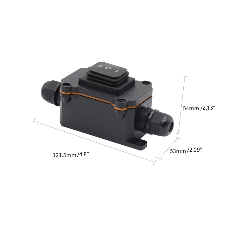 ✿ Công Tắc Nguồn Điện PG9 12V 16A Chống Thấm Nước Cho Tàu Thuyền
