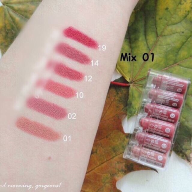 Set son lì mini Golden rose Thổ nhĩ kỳ (set 6 thỏi mini)