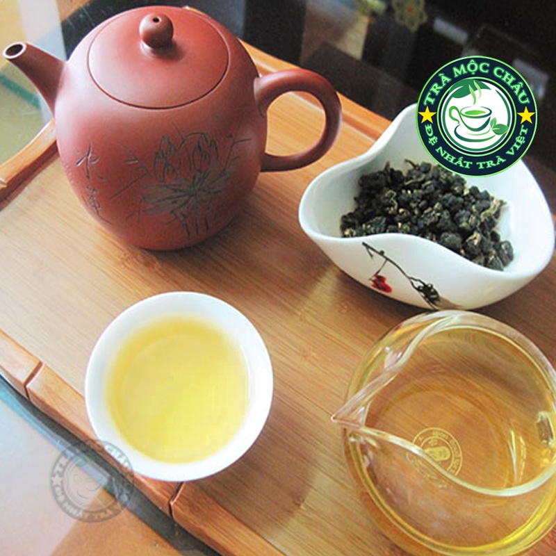 Trà Ô Long Sạch Mộc Châu 100g - Trà Mộc Châu Đặc Sản - Nước Trà Xanh Hương Trà Thơm