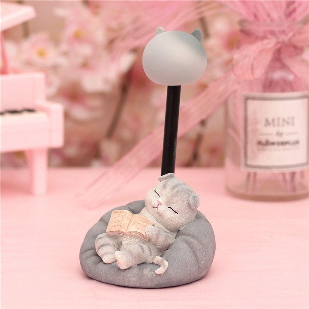 YIYU Đèn Ngủ Để Bàn Hình Mèo Kitty Trang Trí Phòng Ngủ Cho Bé