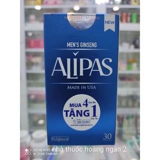 Sâm Alipas lọ 30 viên ( chính hãng - có tem tích điểm)