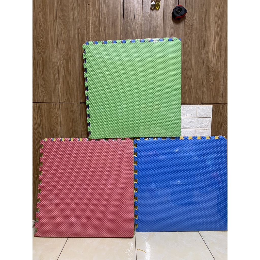XỐP GHÉP - XỐP TRẢI SÀN LOẠI 1 - SET 4 hoặc 6 Tấm kích thước 60x60cm loại 1 tặng kèm viền