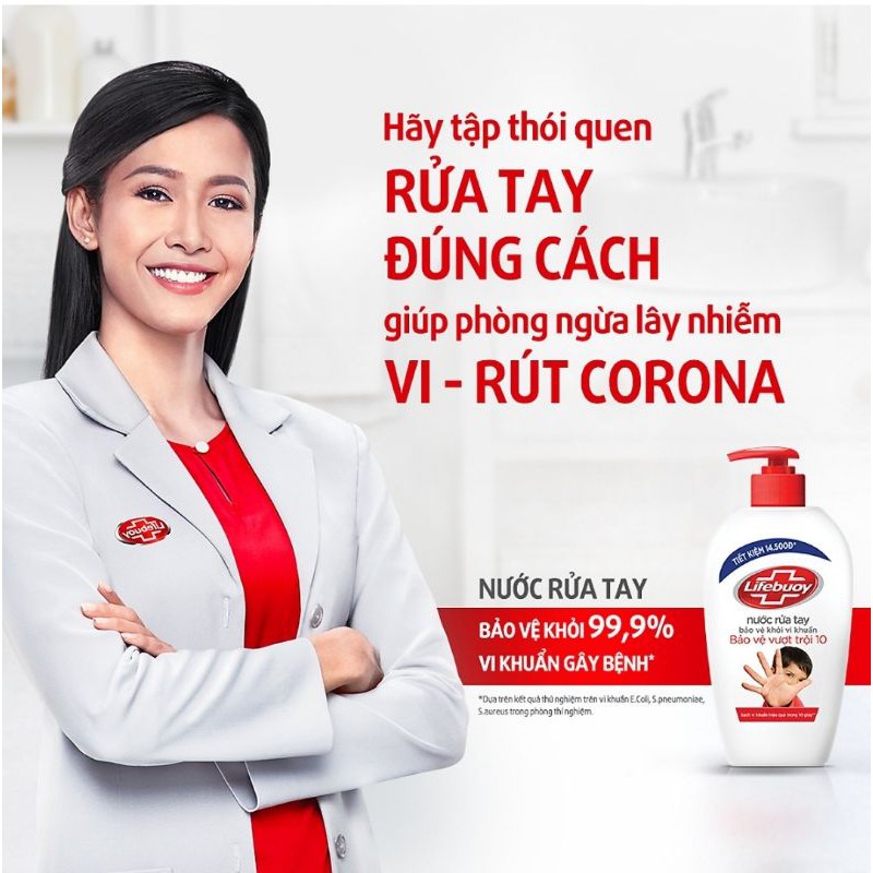 Nước Rửa Tay Lifebuoy 500g