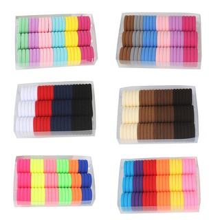 Set 66 Dây Cột Tóc Nhiều Màu Cho Bé Gái