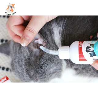 Nước Rửa Vệ sinh Tai Cho Chó Mèo Ear Care Bioline 50ml