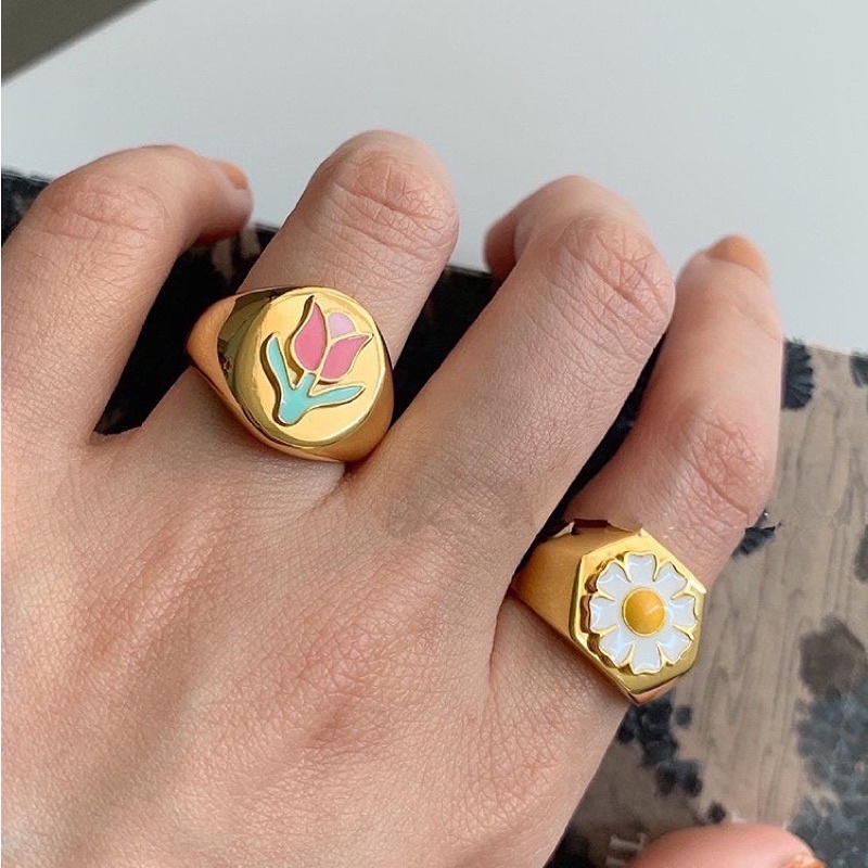 Nhẫn Đeo Tay Kim Loại - NHAN1077