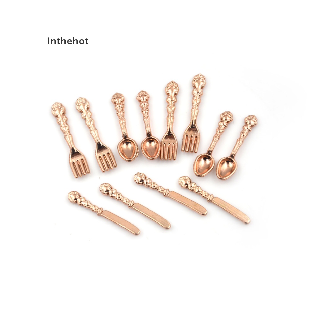 Bộ 12 Dụng Cụ Súp Tỉ Lệ 1: 12 Dành Cho Búp Bê