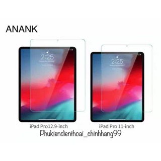 Kính cường lực Anank 3D cho iPad Pro 11 (2018, 2020), IPad Pro 12.9 ( 2018, 2020 ) Vát cạnh 2,5D chính hãng (Trong suốt)