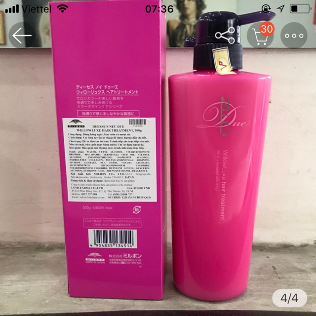 Dầu gội chăm sóc tóc hàng ngày Milbon Deesse's Neu Due Shampoo 500ml