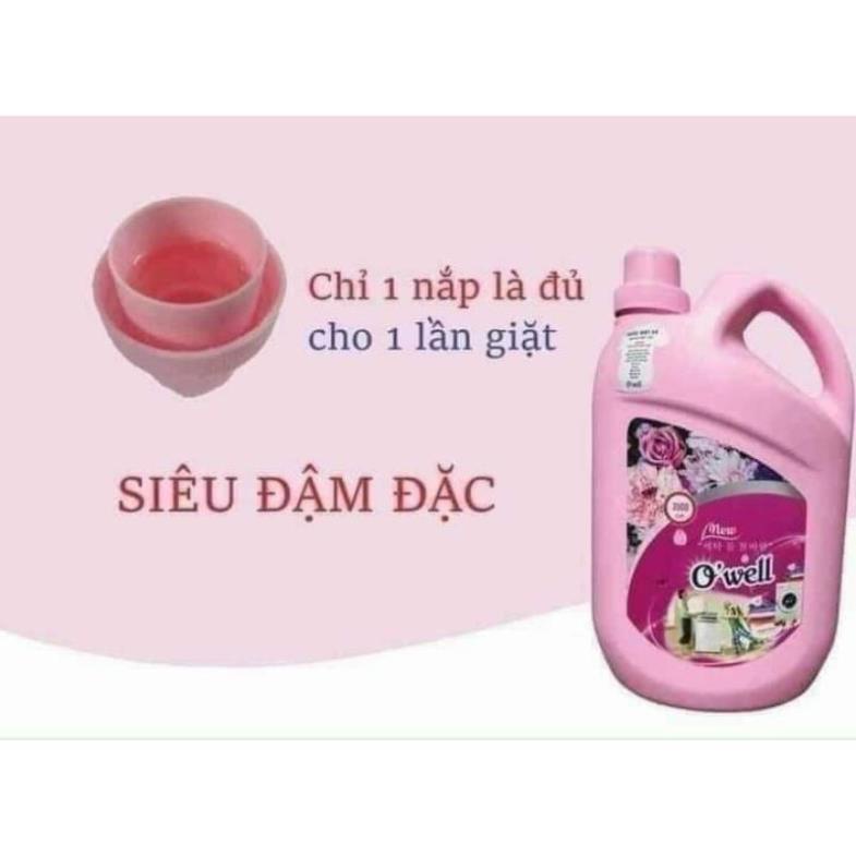 SIÊU RẺ nước giặt owen 3.5L đánh bay vết bẩn,an toàn đùng cho giặt tay hoặc máy, hương thơm nhẹ nhàng