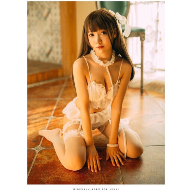 Cosplay sexy 6 chi tiết như hình kèm dây đeo cổ cao cấp mã 1009 CP29