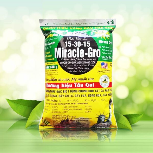 Phân bón lá Miracle-Gro 15-30-15 USA 10gram shopVTNN
