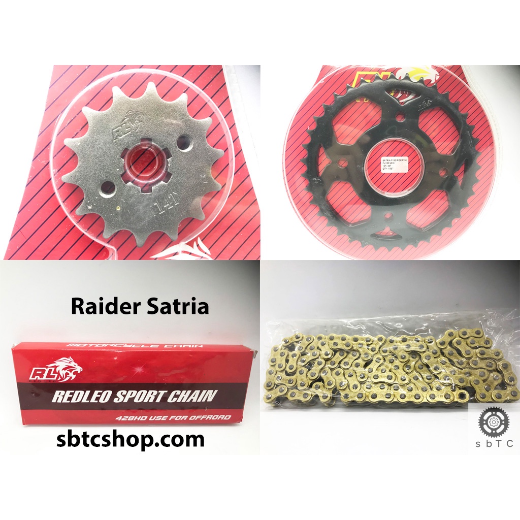 Nhông sên dĩa NSD REDLEO Raider Satria chính hãng