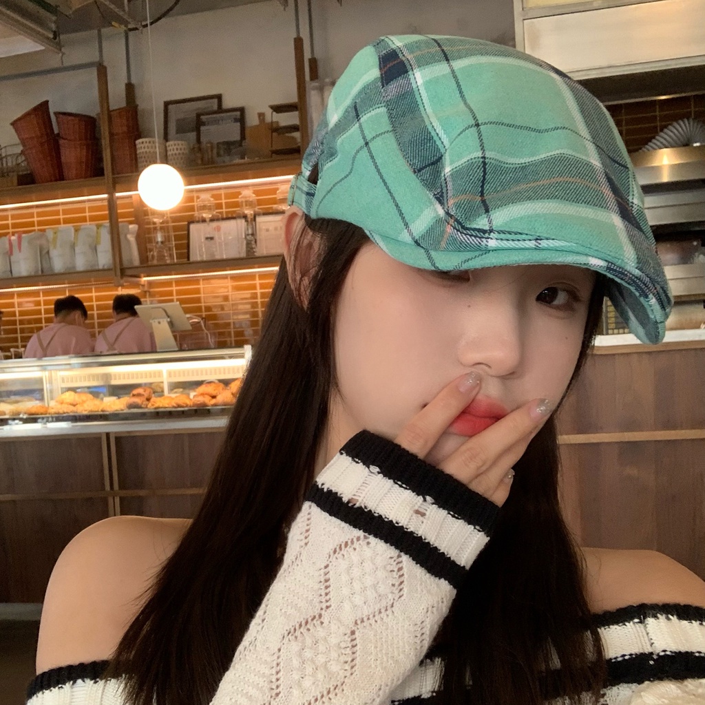 Nón Beret Phong Cách Retro Cá Tính Cho Nam Nữ