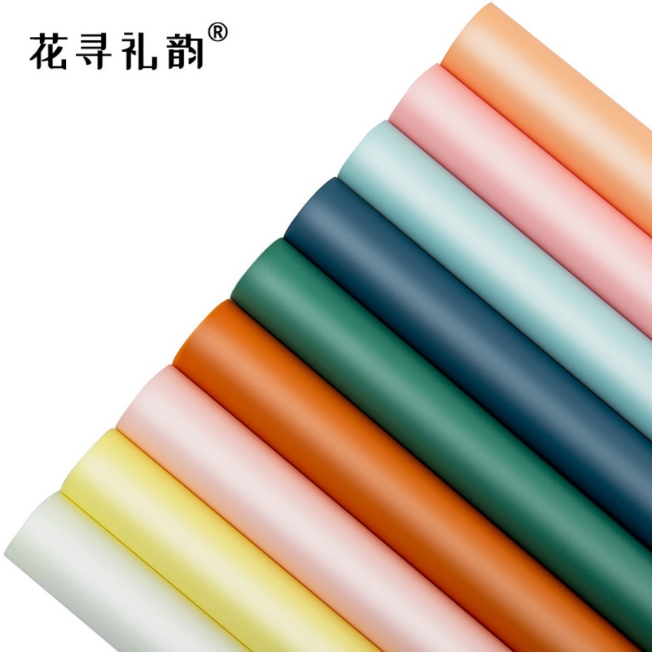 1 Giấy Gói Hoa Màu Sắc Mật Ong Dày Dặn Chống Thấm Nước