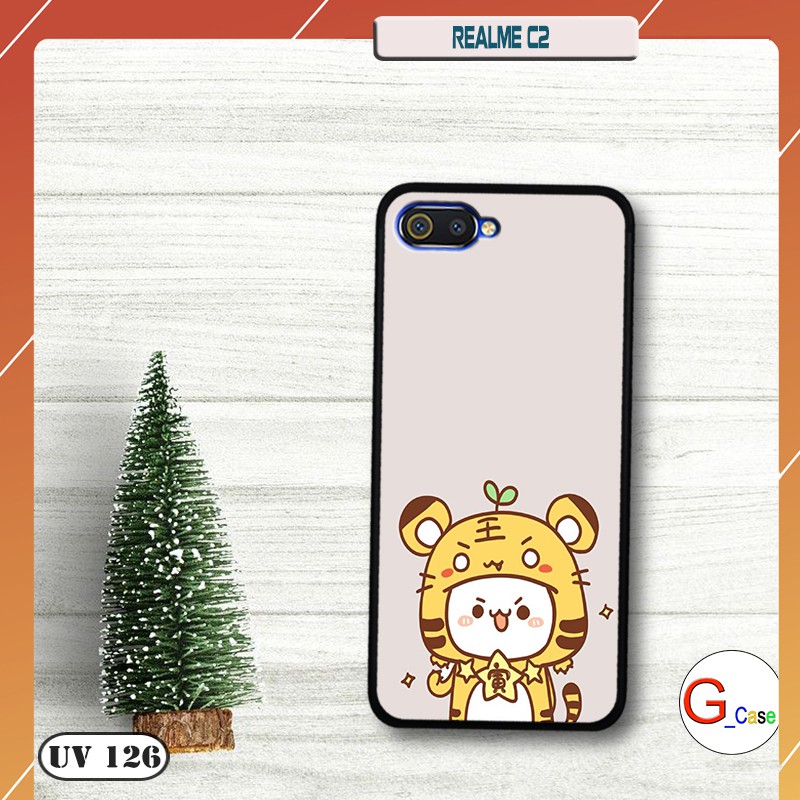 Ốp lưng Realme C2 nhám viền dẻo