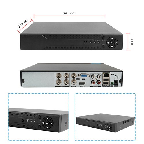 [FREESHIP⚡️]Bộ Camera giám sát HIKVISION Full HD 1080P - Trọn bộ 4 mắt 1080P + Đầu ghi + HDD500G | BigBuy360 - bigbuy360.vn