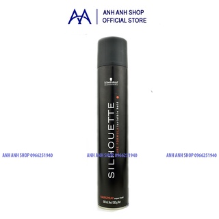 Gôm xịt tóc nam silhouette 420ml