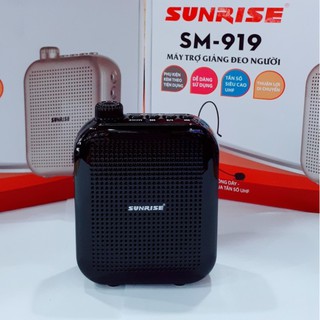 Máy Trợ Giảng Không Dây Sunrise SM 919 Có Bluetooth
