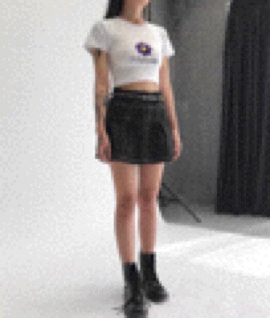 Áo CROPTOP THÊU BÔNG CÚC  Hót (kèm ảnh chụp)