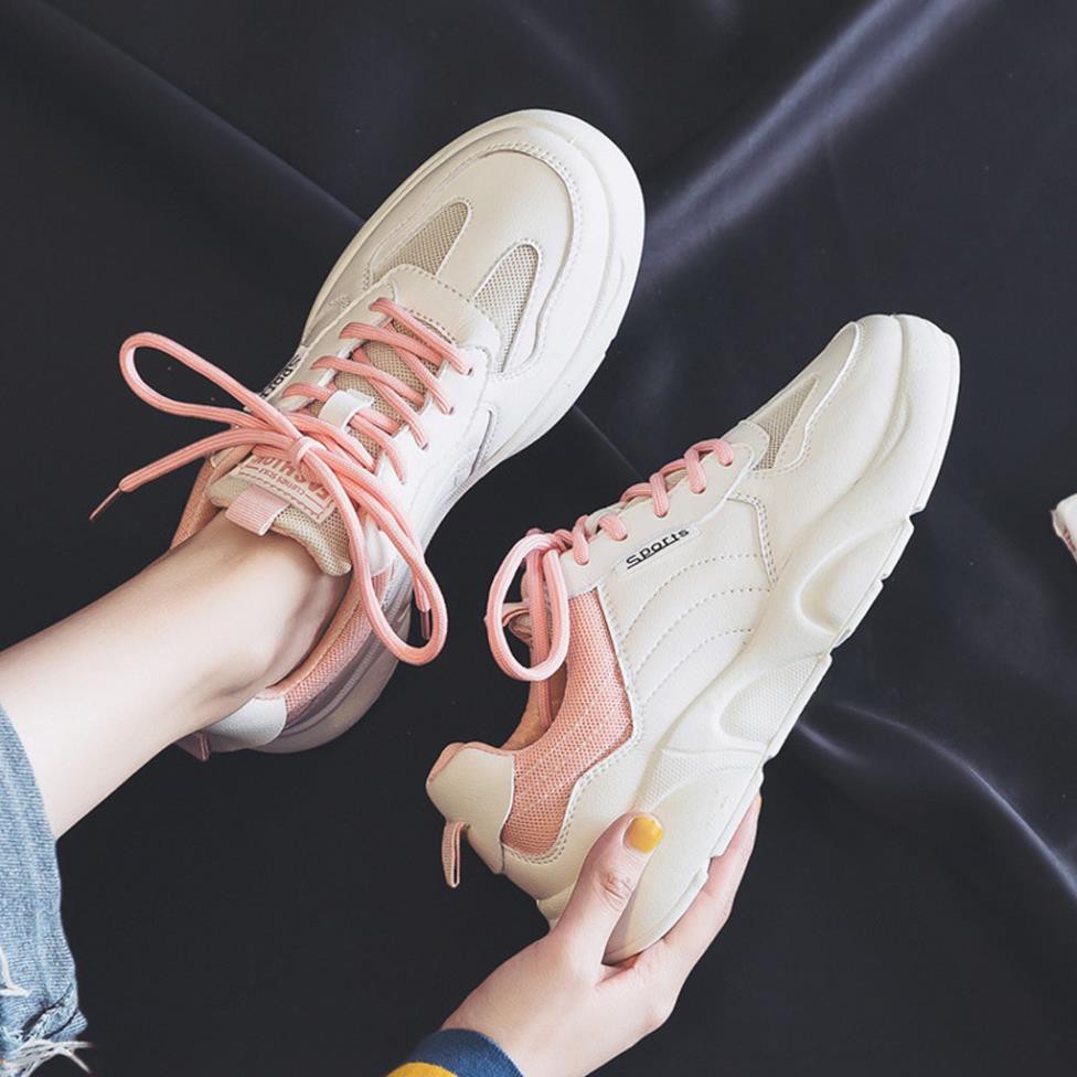 Giày Sneaker Nữ [ FREESHIP ] Giày Thể Thao Nữ Đế Êm Form Nhẹ Với Phối Màu Trẻ Trung - G12TP