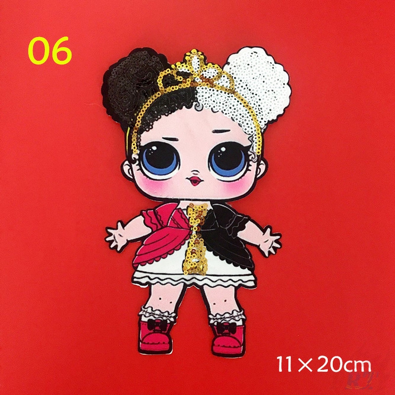 1 Miếng Vá Quần Áo Búp Bê Lol Suprise Đính Kim Sa Diy (L) (Lol Suprise - Series 03)