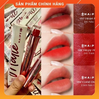 [CHÍNH HÃNG 100%] Son HAPY Mini Garden Hapy Matte Lipcream Siêu Mịn Lì 3.5ML 💄