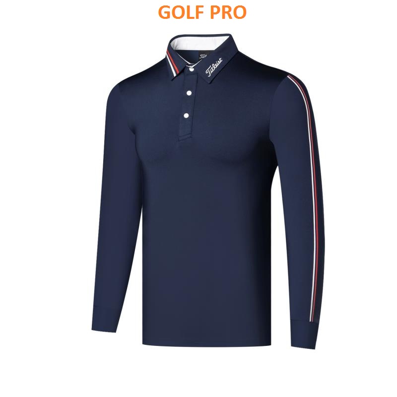 Áo golf nam dài tay thể thao giữ nhiệt chống nắng GOLF PRO AD003