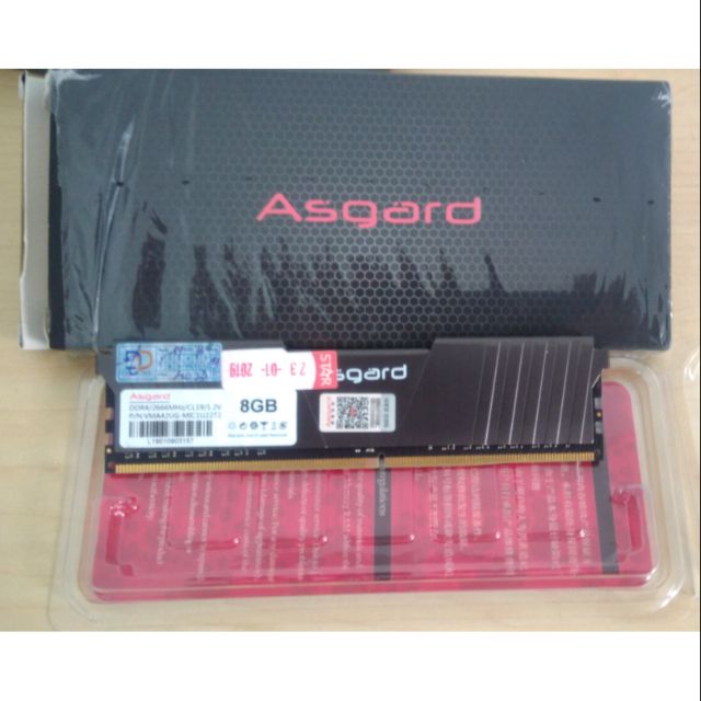 Ram ddr4 Asgard 8gb bus 2666