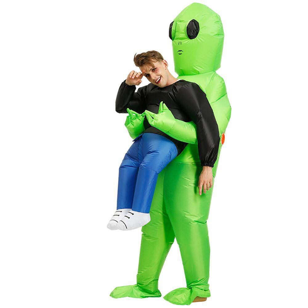 Bộ Đồ Bơm Hơi Hóa Trang Halloween Hình Người Ngoài Hành Tinh Đáng Sợ