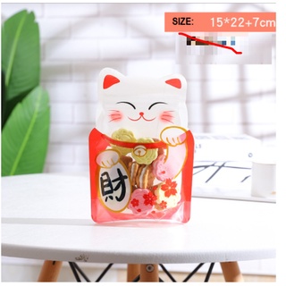 Túi Zip đựng Bánh Kẹo hình gấu mèo kute 50 cái 1 bịch