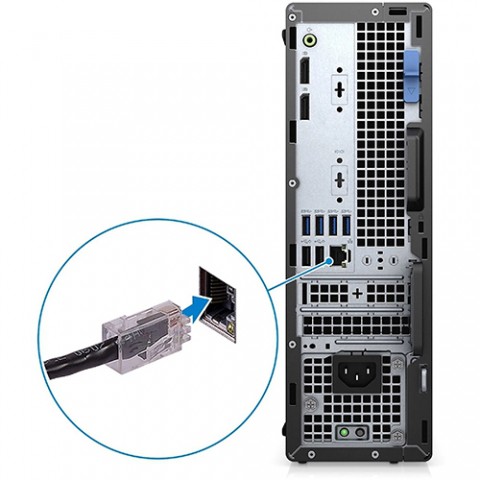 Máy tính để bàn Dell OptiPlex 5080 SFF intel core i5 10500 4GB Ram,SSD 256GB,DVDRW FPT Phân Phối