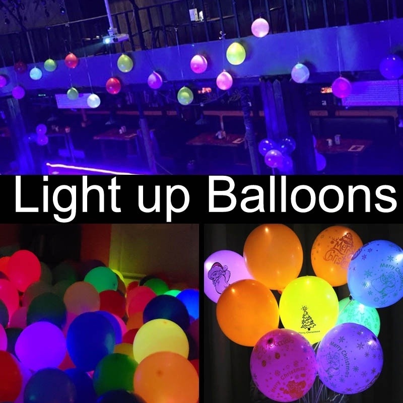 Bong Bóng Đèn Led Tròn Mini Chống Nước Trang Trí Tiệc