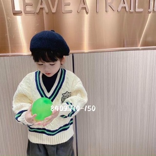 Áo len huy hiệu hàn cho bé