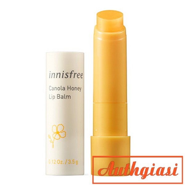 [New 2018] Son dưỡng môi Innisfree Canola Honey Lip Balm mật ong