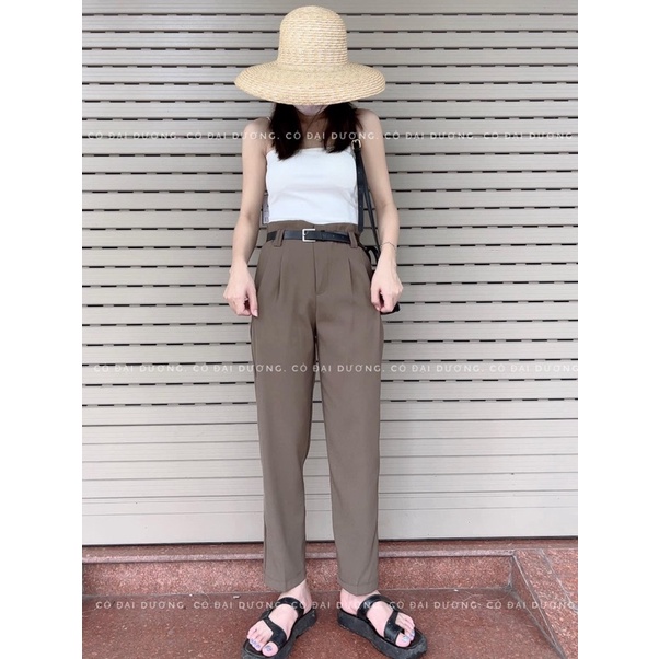 quần baggy kèm đai 576