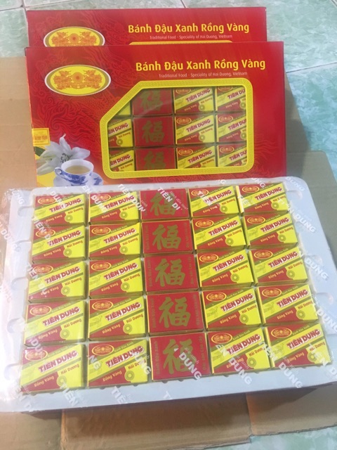 Bánh đậu xanh hộp 480g